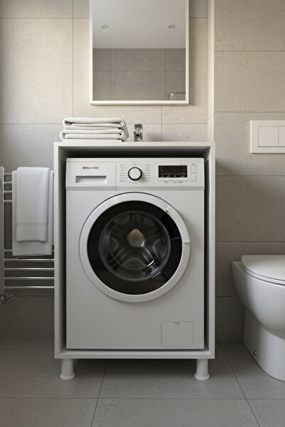 Home Çamaşır Makina Dolabı, Dolap, Su geçirmez, MDF, çamaşır makinası altı