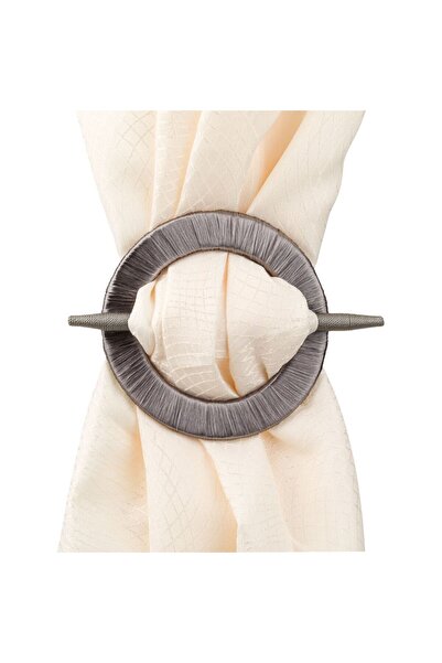 Zumzeria Curtain Accessory Brooch with Silver Threads 15cm