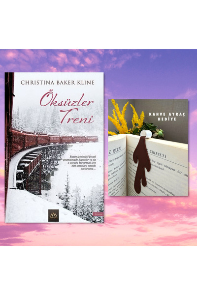 Arkadya Yayınları Bearless Train / Spilled Coffee Figure Bookmark Gift