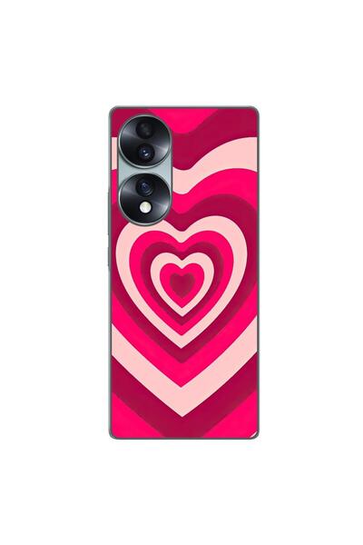 OEM Husa compatibila cu Honor 70 Silicon Gel Tpu Model Powerpuff Girls Heart ...
