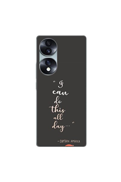 OEM Θήκη συμβατή με Honor 70, από σιλικόνη gel TPU, με σχέδιο και μήνυμα: Μπο...