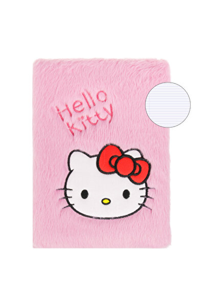 Zumzeria Pink Fluffy Hello Kitty A5 Notepad - 80F