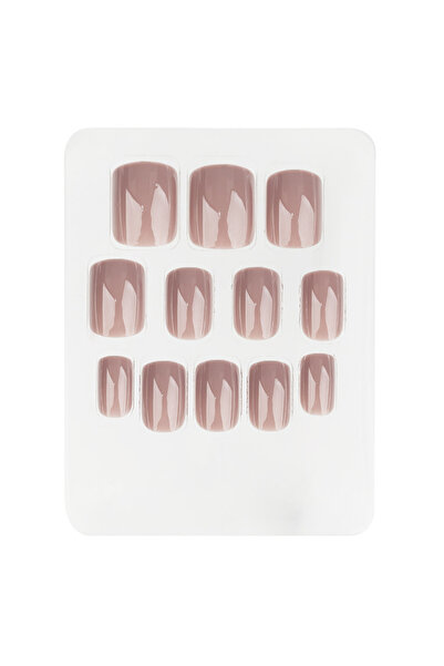 Zumzeria Nude False Nails - 12 pcs.