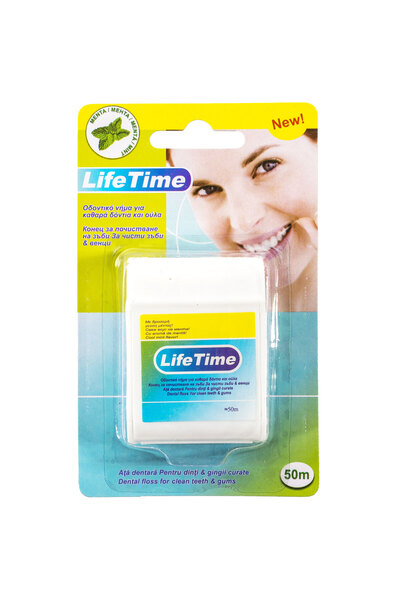Zumzeria Ață dentară cu aromă de mentă 50m
