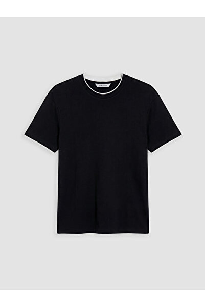 LC Waikiki RMZ GİYİM FARKİLYA Tricou pentru bărbați Zero Roba Collar