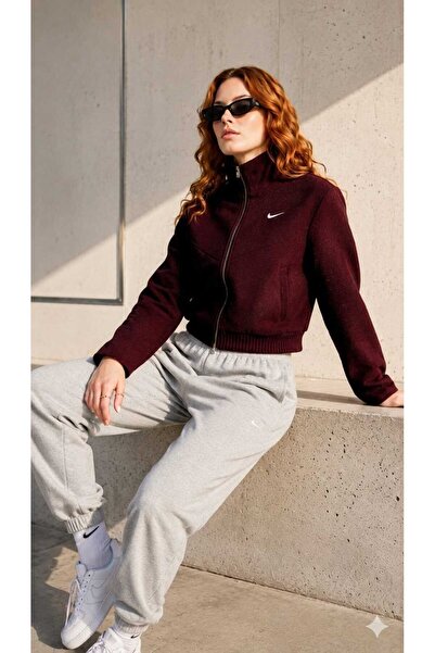 Nike Sportswear Windrunner Women's Special Design Cashmere Jacket Yakamoz Sports