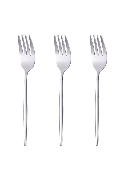 OEM Slim Stainless Steel Small Forks 15cm - Set of 3