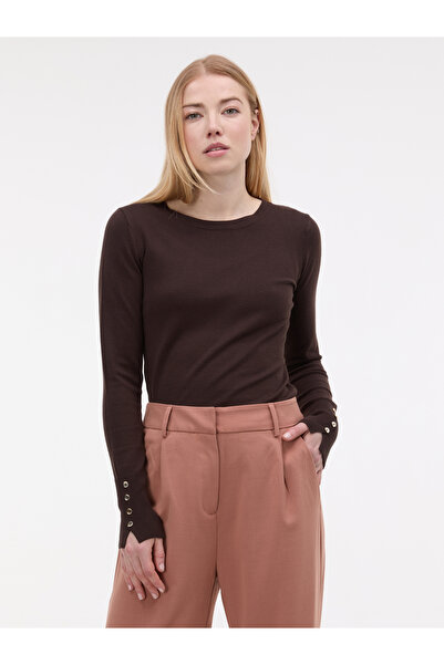ORSAY Dark brown women's sweater