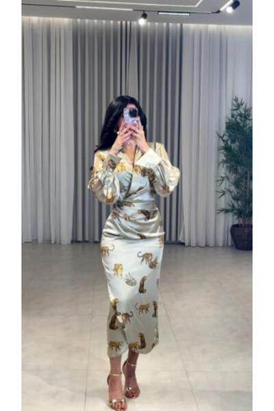 it's Mine Distinctive leopard print dress