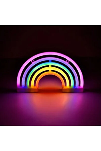 Zumzeria Colored Rainbow LED Neon Lamp with USB 30x18cm