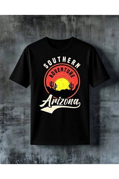 COMVİCHO Southern Adventure Arizona Printed Oversize T-Shirt