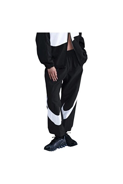 Nike Women's Sportswear Logo Mid-Rise Jogger Pants L