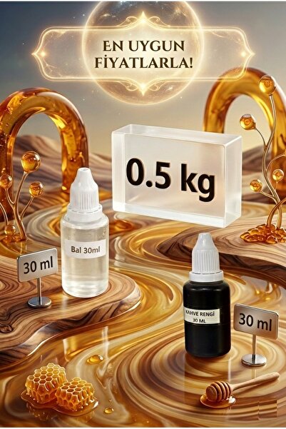 Organik Hekim Bal Kokulu Esans 30 ml | Kahverengi Renk Sabun Boyası 30 ml | Ş...