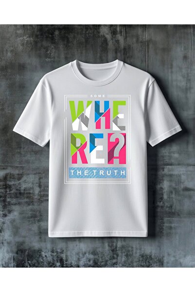 COMVİCHO Wifi Rush Premium Printed Oversize T-Shirt