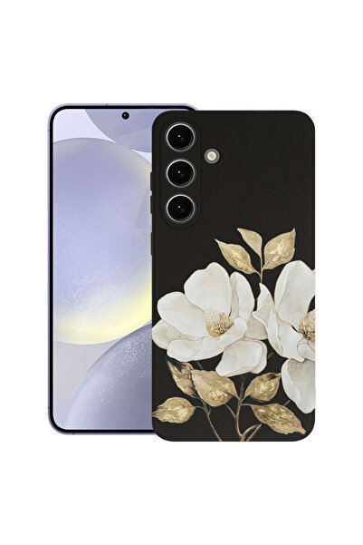 bestcase Husă TPU Ultra Subțire pentru Samsung Galaxy S26, Florală - Camelie ...