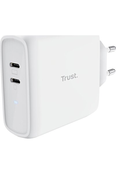 Trust Încărcător MAXO 65W, 2x USB-C, negru °