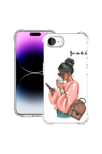 bestcase Αντικραδασμική Θήκη για Apple iPhone 17e, Shopping Girl, 3144023 AS 962