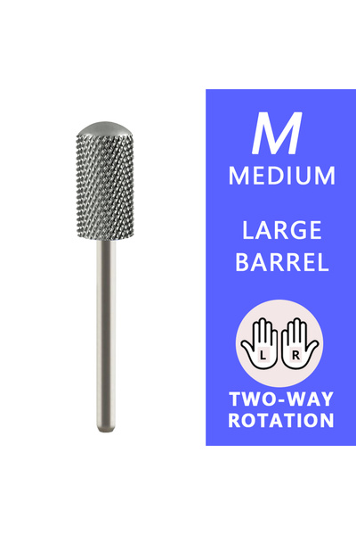 Choice1 M 1pc 6.6mm Smooth Top Large Barrel Nail Drill Bits Safety Carbide Bi...