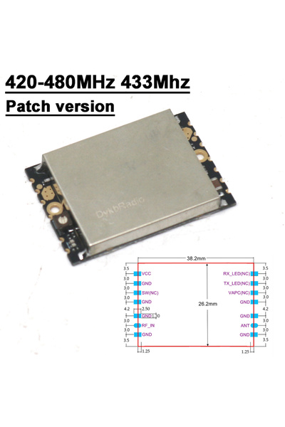 Choice4 420-480MHz Patch 433Mhz 510Mhz 868Mhz 915Mhz Bidirectional Signal Amp...