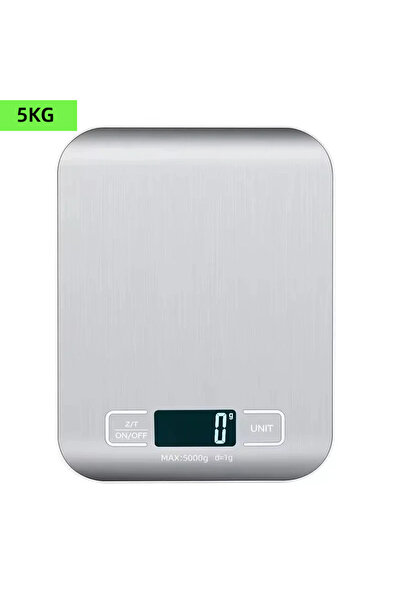 Choice 5KG Digital Kitchen Scale LED Display 5kg/1g Stainless Steel Panel Ele...