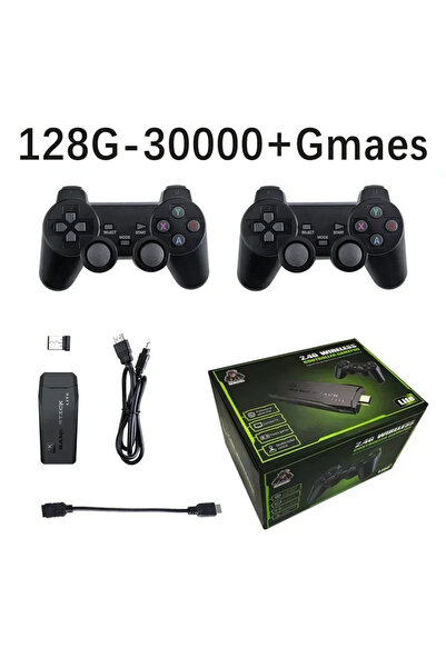 choice2 وحدة تحكم ألعاب فيديو M8 4K بسعة 128 جيجابايت مع صندوق، وحدة تحكم لاس...