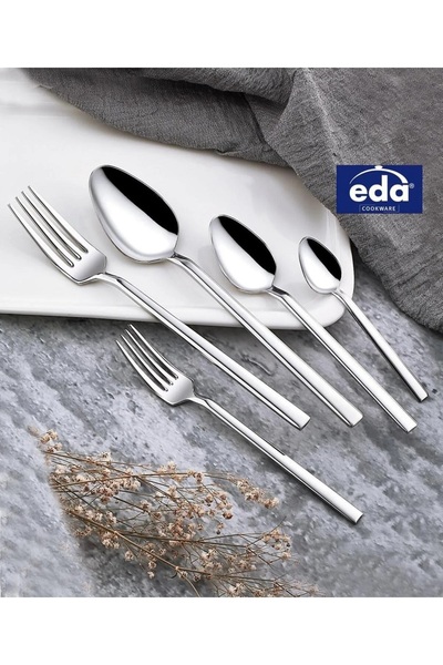 Eda Marmara 72 Piece Cutlery Set for 12 People 1810 Cr-Ni