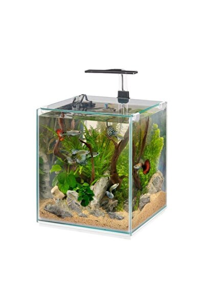 Ferplast Tonga 30 Ledli Akvaryum 30x30xh46 cm - 30 L