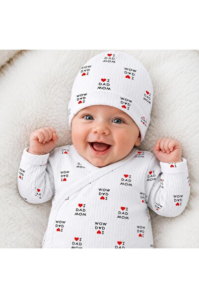 Seasonal Cotton Newborn Baby Girl Boy Hospital Exit Snapsuit Set 7pcs
