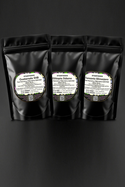 STARFOODS Core Coffee 3 Packs World Coffees Qualified Filter Coffee Bean 450 ...