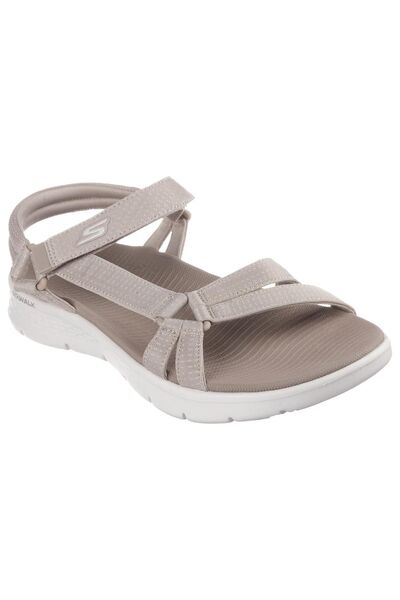 SKECHERS GO WALK FLEX SANDAL SUBLIME, sandale confortabile, 141451-TPE, Femei...