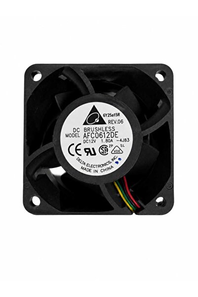 SANYO DENKI 60x60x38mm 12VDC 1.8A 4 Kablolu Fan