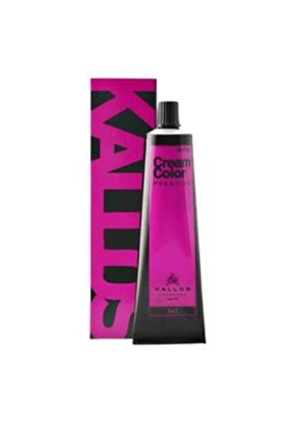 Kallos Vopsea Permanenta - Prestige Cream Color, nuanta 3 Saten Inchis, 60 ml
