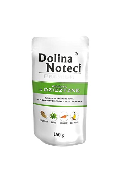 Dolina Noteci Notec Valley Premium bogat în carne de vânat - hrană umedă pent...