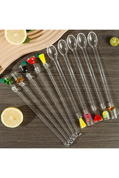 Choice 10Pcs Random Style 5Pcs/10Pcs Swizzle Sticks Acrylic Cocktail Stirrers...