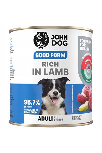 John Dog Hrană pentru animale de companie, miel pentru adulți, 800g