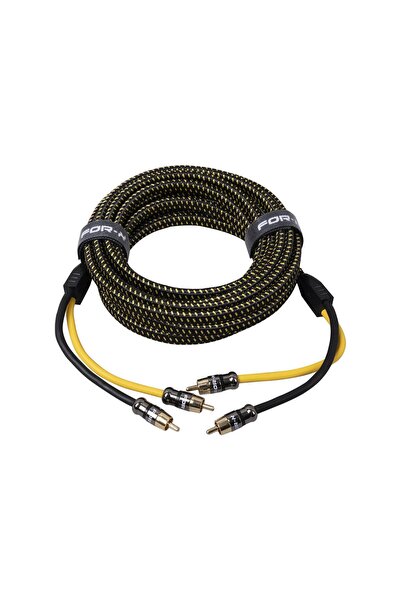 Deniz Sound Garage 5 Metre RCA Kablo MAESTRO-25 RCA EN KALİTELİSİ BAKIR..