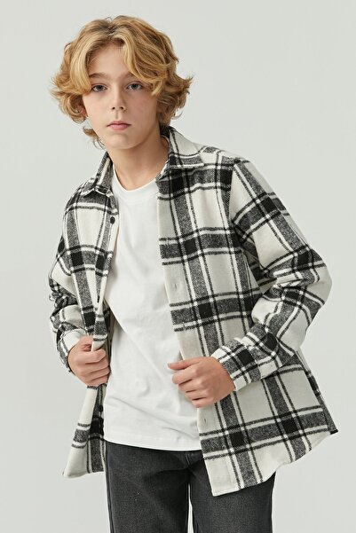 PAULMARK Boy's Lumberjack Shirt