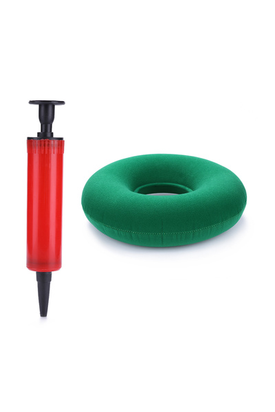 Choice1 Green Donut Pillow Hemorrhoid Tailbone Cushion Home Office Use Donut ...
