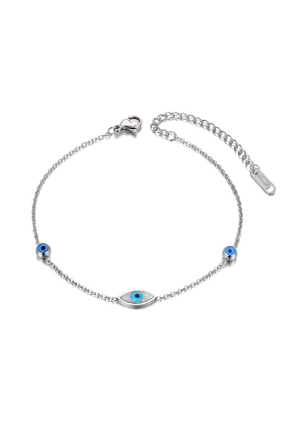 Choice A22004P Lokaer Titanium Stainless Steel Link Chain Anklets For Women G...