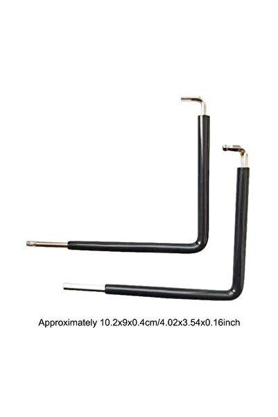 Choice B 2Pcs Window Fitting Wrench 4mm Bicycle Adjustment Tool Precise Fitti...