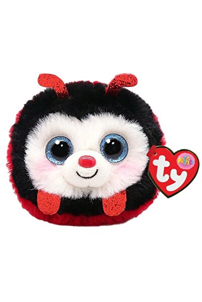 TY Beanie Boos TY Teeny Puffies Izzy Ladybug 10 Cm