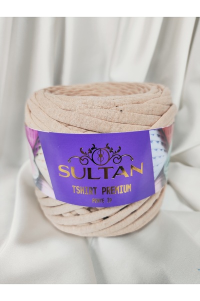 Sultan Combed Cotton Yarn Light Cream Hand Knitting Yarn 250Gr.-90Mt. (1 Piec...