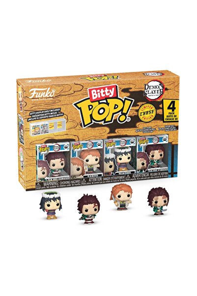 Funko Bitty Pop! Demon Slayer Tanjiro Kamado Sabito Makomo Random 4pcs
