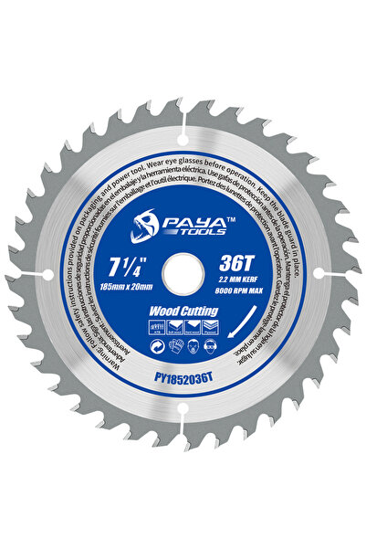 Choice 185mm 20mm Wood Cutting 1PC PAYA 185mm 7-1/4-Inch 36-Tooth Circular Sa...