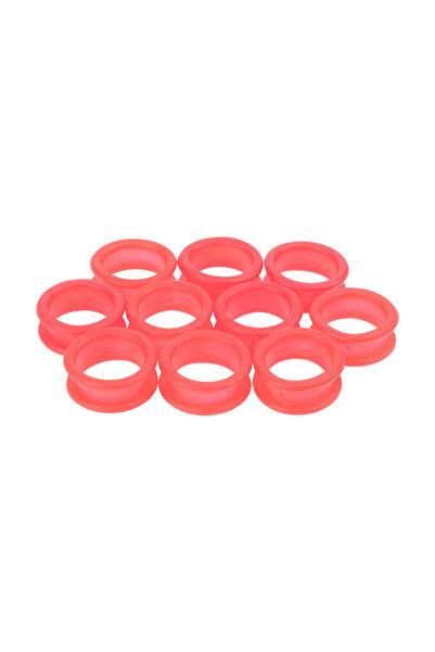 Choice10 Red 10Pcs Professional Barber Hair Shears Scissors Finger Rings Grip...