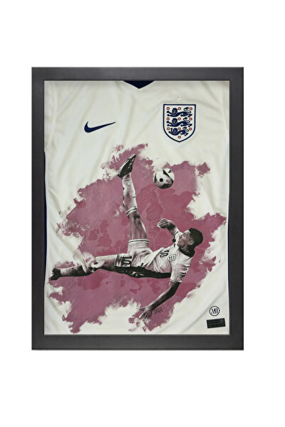 Boomah Accessories Jude Bellingham England Jersey - Framed Poster 50x40cm - F...