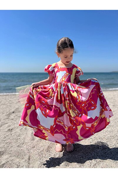 Kids Belmando Fabric Lined Girls' Dress