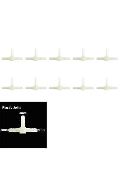 Choice16 10x Plastic 3x3x3 3/5/10pcs Dental Unit Plastic Straight Copper Trip...
