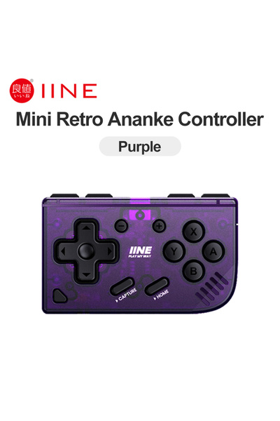 Choice1 Purple IINE Pocket Mini Controller for Nintendo Switch 2 Switch 1 PC ...