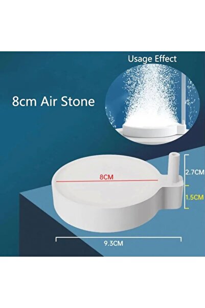 Choice10 8cm 1pCS 35/50/80/100mm Fish Tank Aquarium Air Stone Oxygen Aerator ...